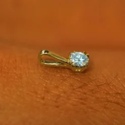 Aquamarine Charm