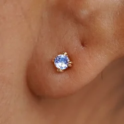 Aquamarine Earring