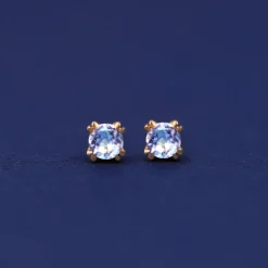 Aquamarine Earring