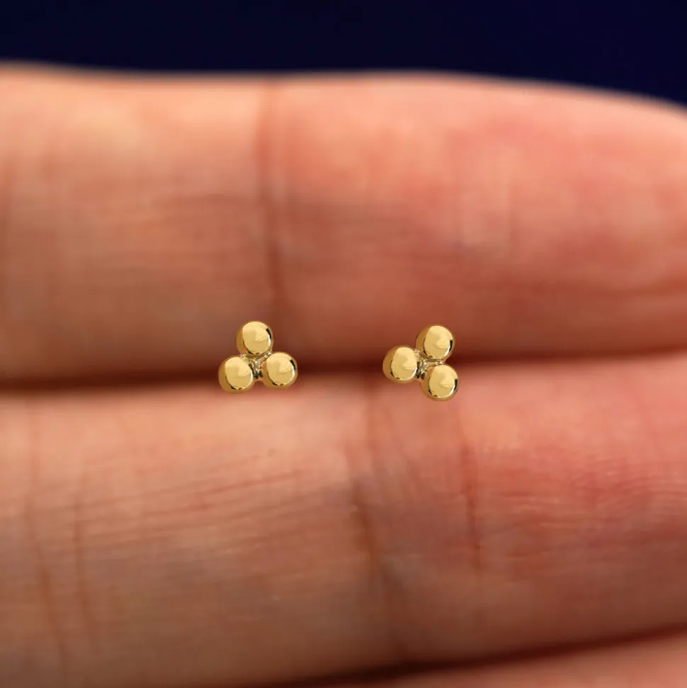 Ball Trio Earring