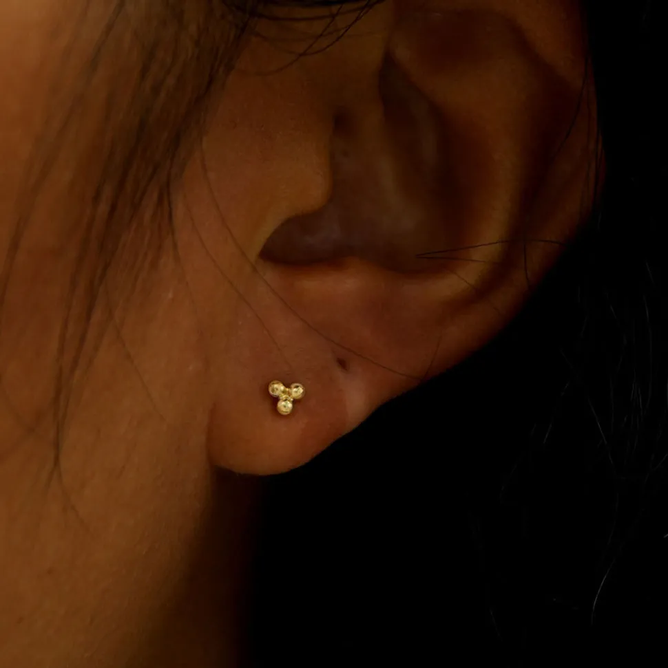 Ball Trio Earring