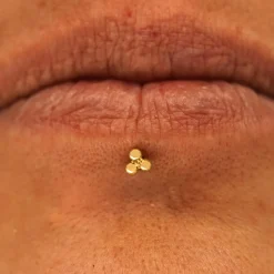 Ball Trio Flatback Piercing