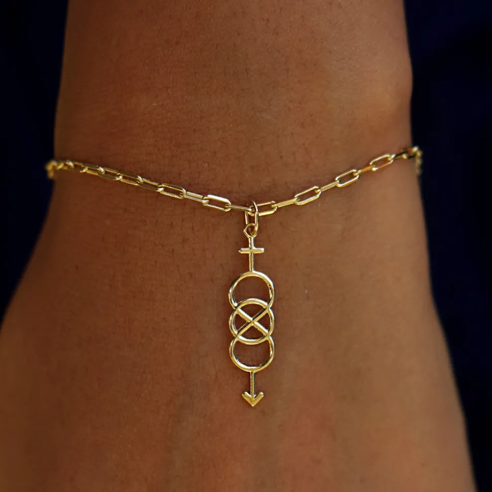 Bisexual Symbol Charm