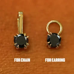 Black Diamond Charm