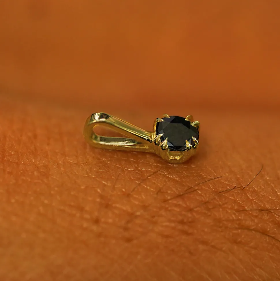 Black Diamond Charm