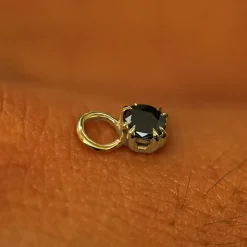 Black Diamond Charm