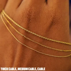 Cable Anklet