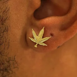 Cannabis Earring