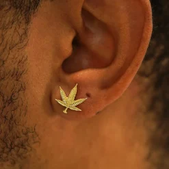 Cannabis Earring