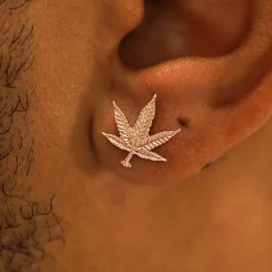 Cannabis Earring
