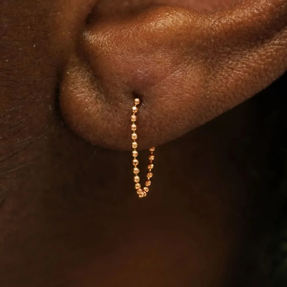 Chain Loop Earring