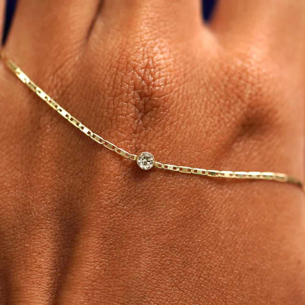 Champagne Diamond Bracelet