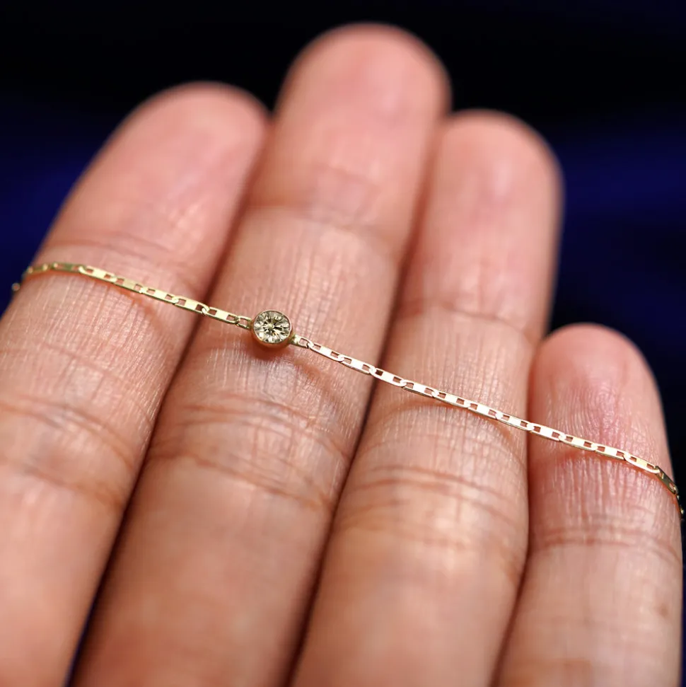 Champagne Diamond Bracelet