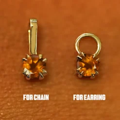 Citrine Charm