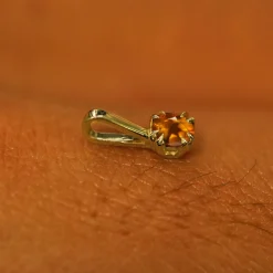 Citrine Charm