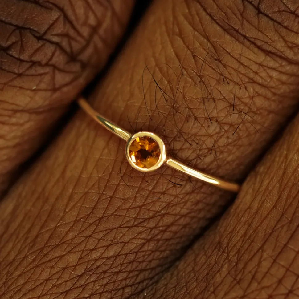 Citrine Ring