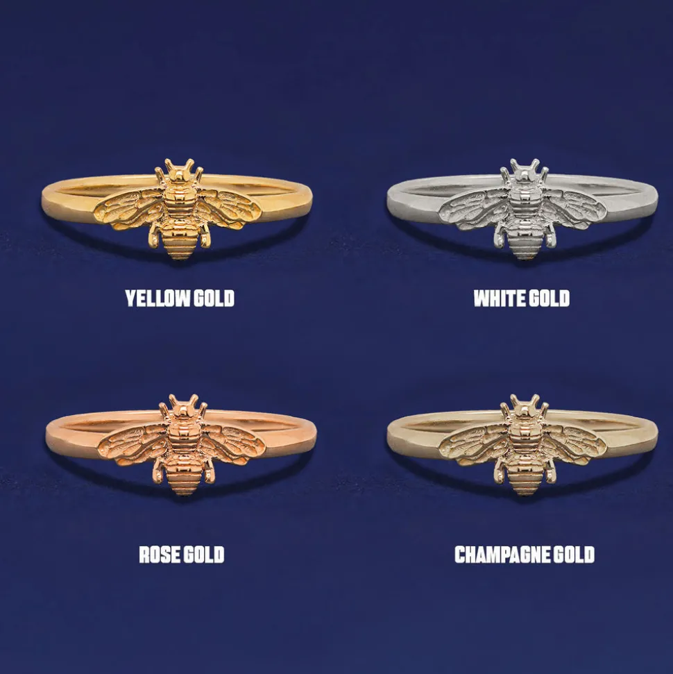 Curvy Bee Ring