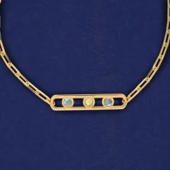 Dancing Gemstone Necklace