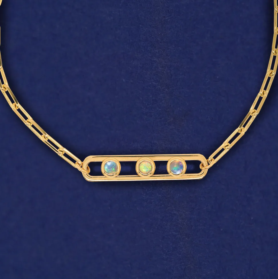 Dancing Gemstone Necklace