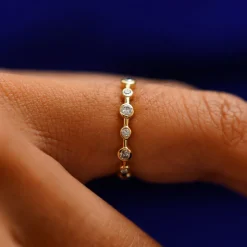Diamond Bubble Ring
