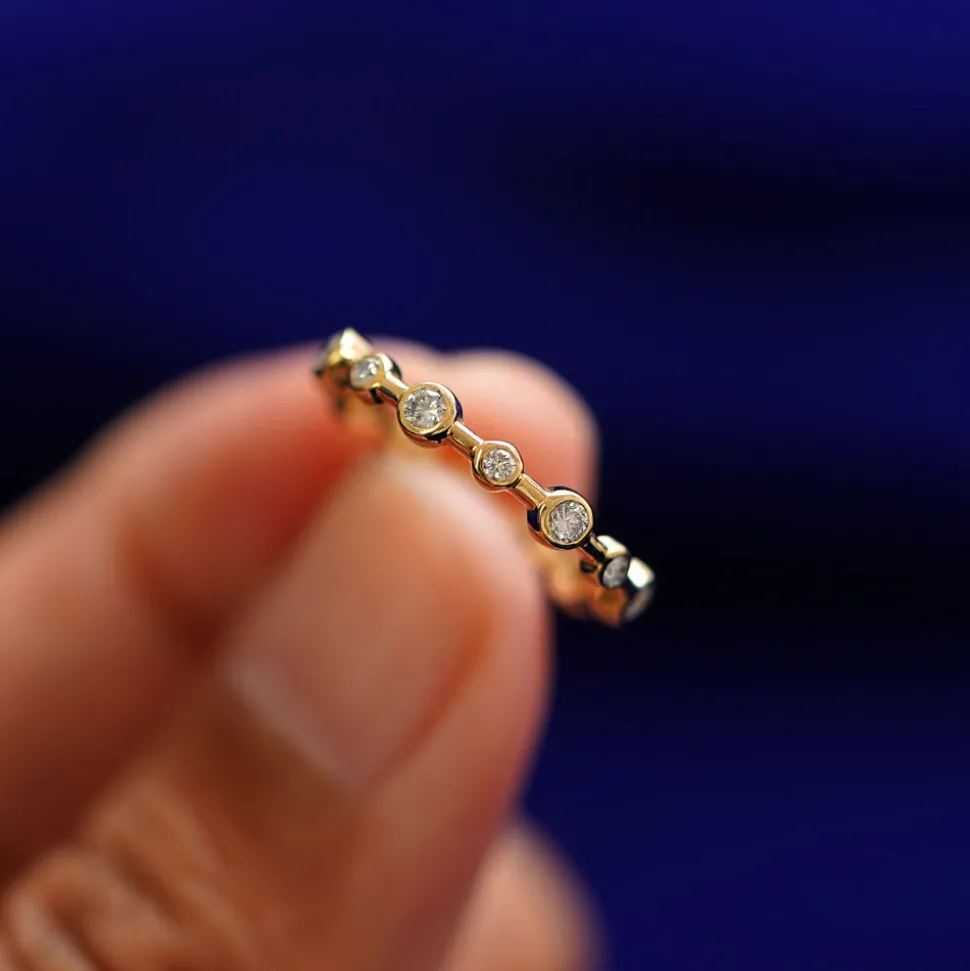 Diamond Bubble Ring