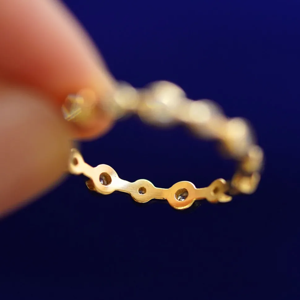Diamond Bubble Ring