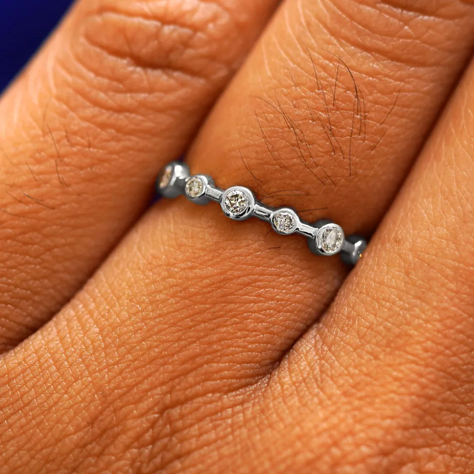 Diamond Bubble Ring