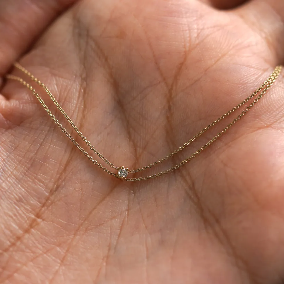 Diamond Cable Bracelet