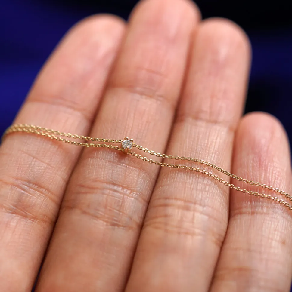 Diamond Cable Bracelet