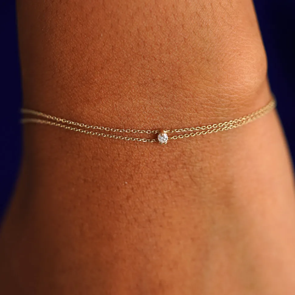 Diamond Cable Bracelet