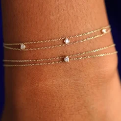 Diamond Cable Bracelet