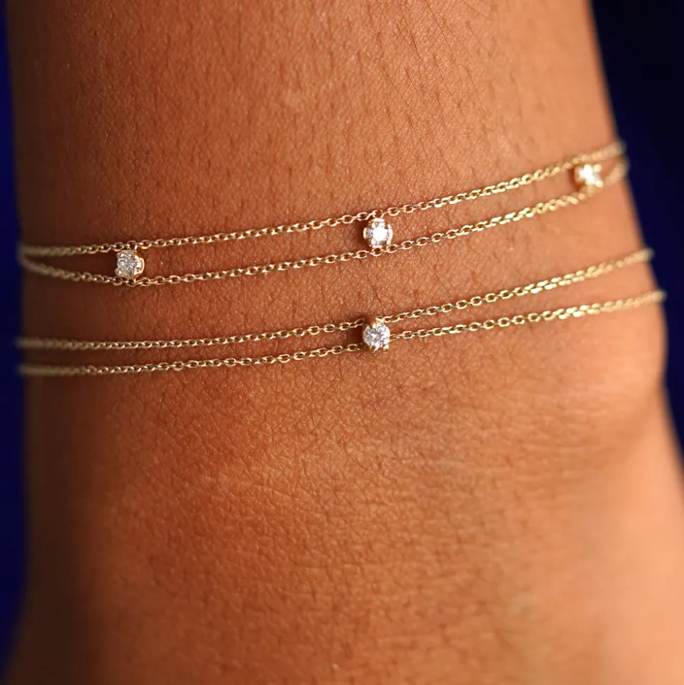 Diamond Cable Bracelet