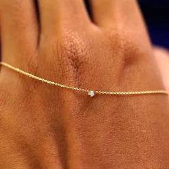 Diamond Cable Necklace