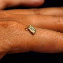 Diamond Evil Eye Charm