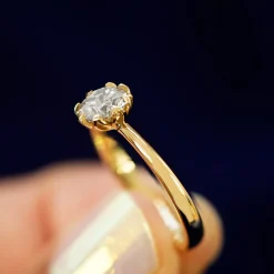 Diamond Petal Ring