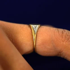Diamond Signet Ring