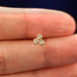 Diamond Trio Earring