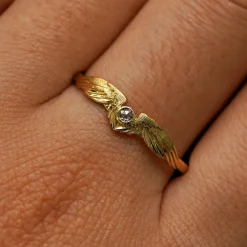 Diamond Wings Ring