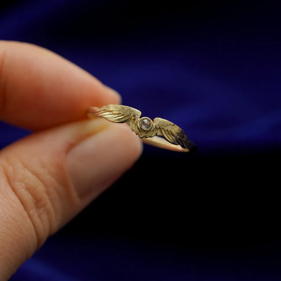 Diamond Wings Ring