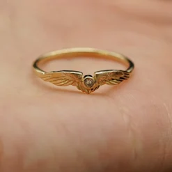 Diamond Wings Ring