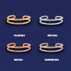 Double Line Toe Ring