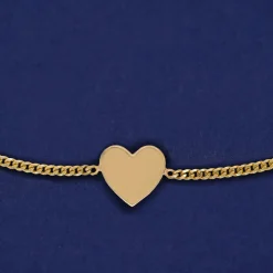 Enamel Heart Bracelet