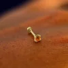 Fire Opal Flatback Piercing