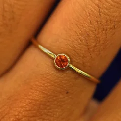 Fire Opal Ring