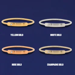 Gemstone Bar Ring