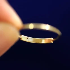 Gemstone Bar Ring