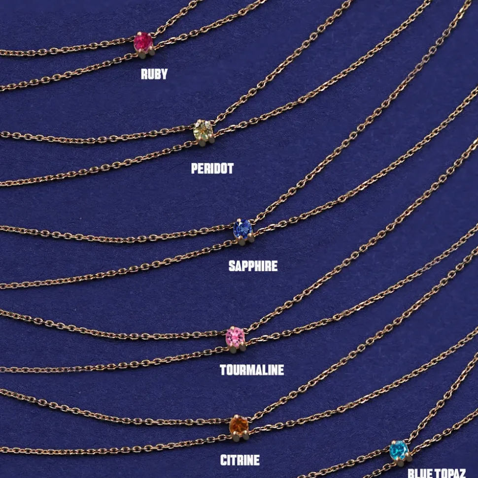 Gemstone Cable Bracelet