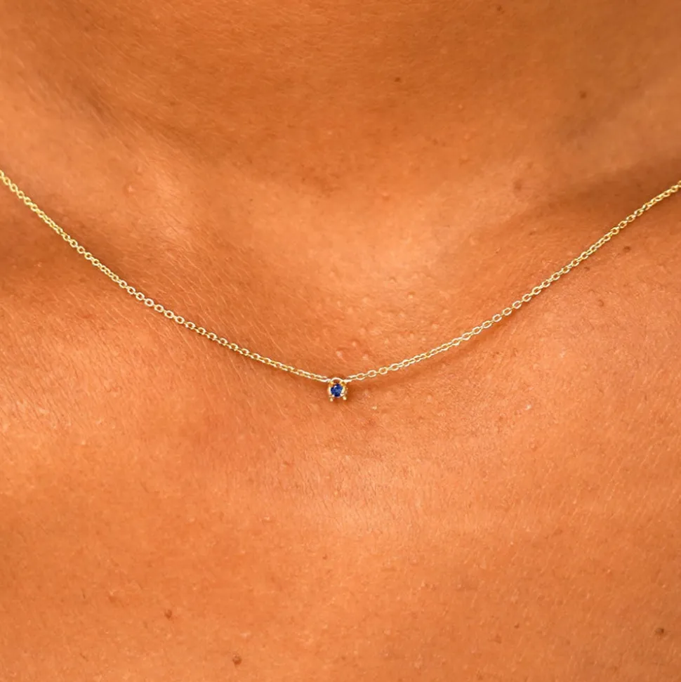 Gemstone Cable Necklace