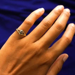 Gemstone Kite Ring