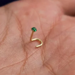 Gemstone Nose Stud